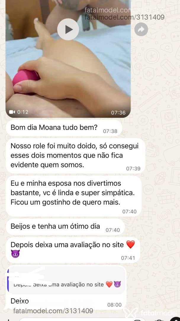 Acompanhante mulher morena (o) de olhos castanhos - Moana