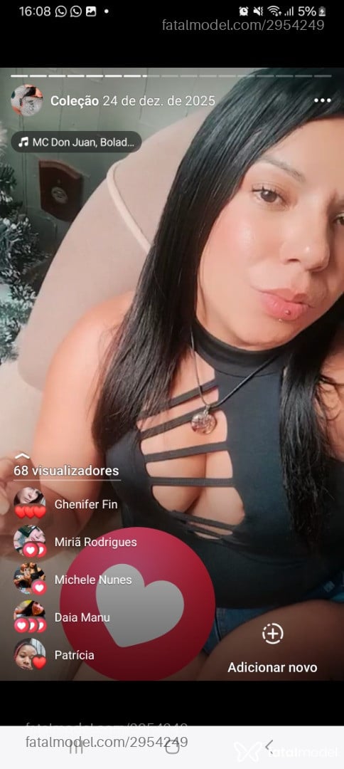 Acompanhante mulher morena (o) de olhos castanhos - Bruna