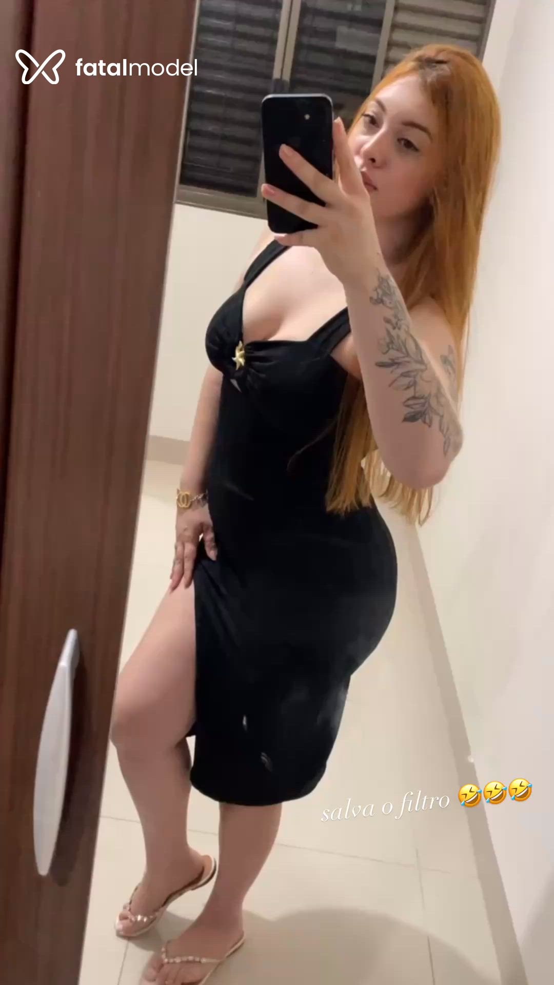 Acompanhante mulher ruiva (o) de olhos castanhos - Fer Lima