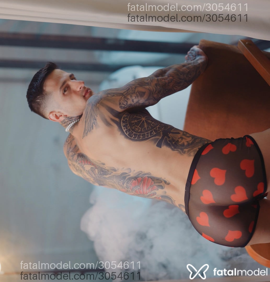 Acompanhante homem com cabelo castanho de olhos castanhos - Aronpvb