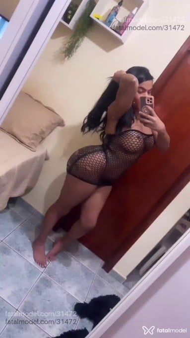 Acompanhante mulher trans morena (o) de olhos pretos em Caldas Novas - Victoria