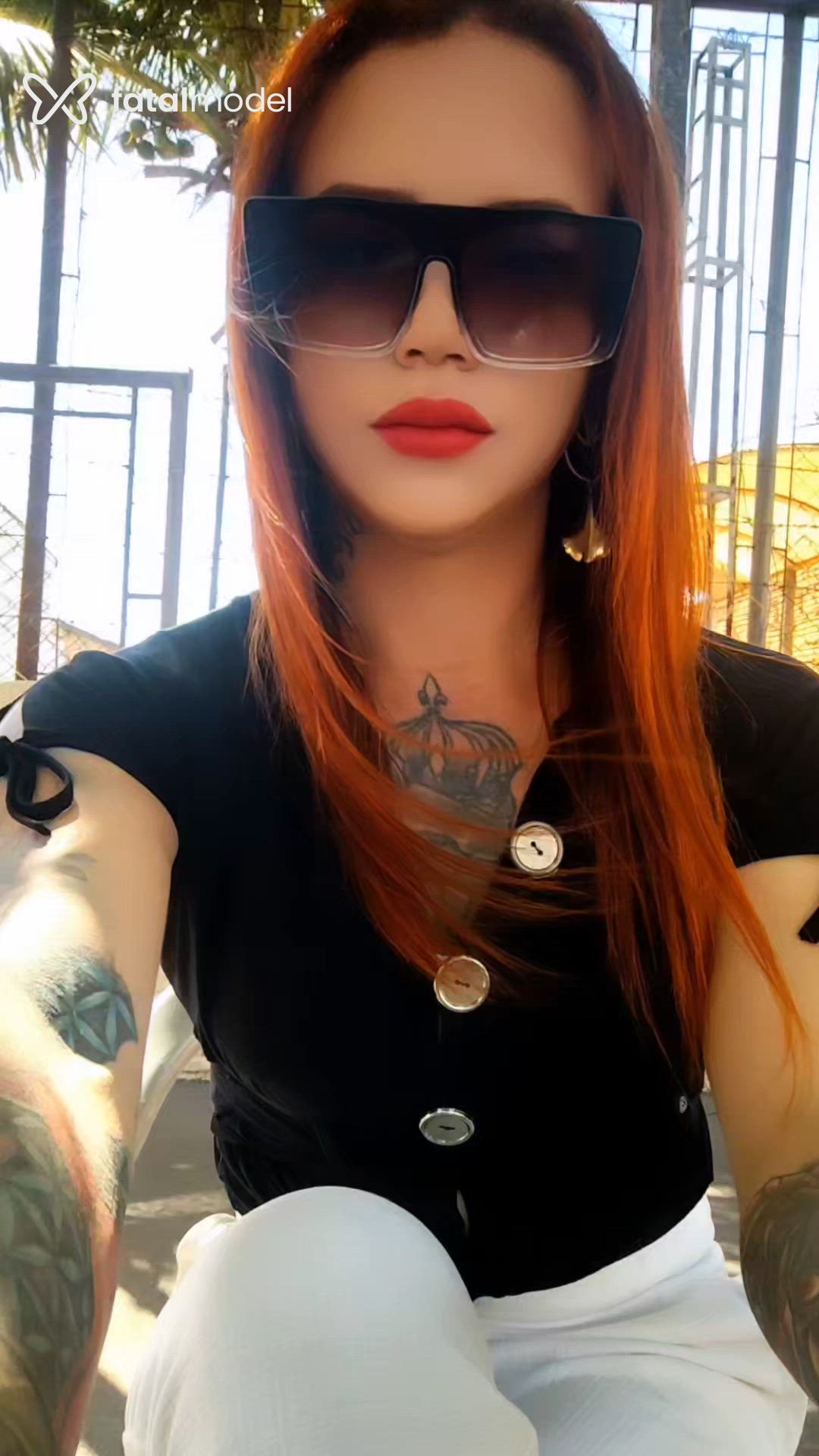 Acompanhante travesti ruiva (o) de olhos castanhos - Danii
