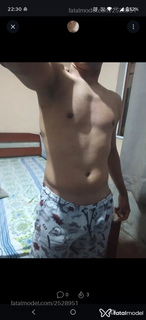 Acompanhante homem morena (o) de olhos castanhos - Gabriel