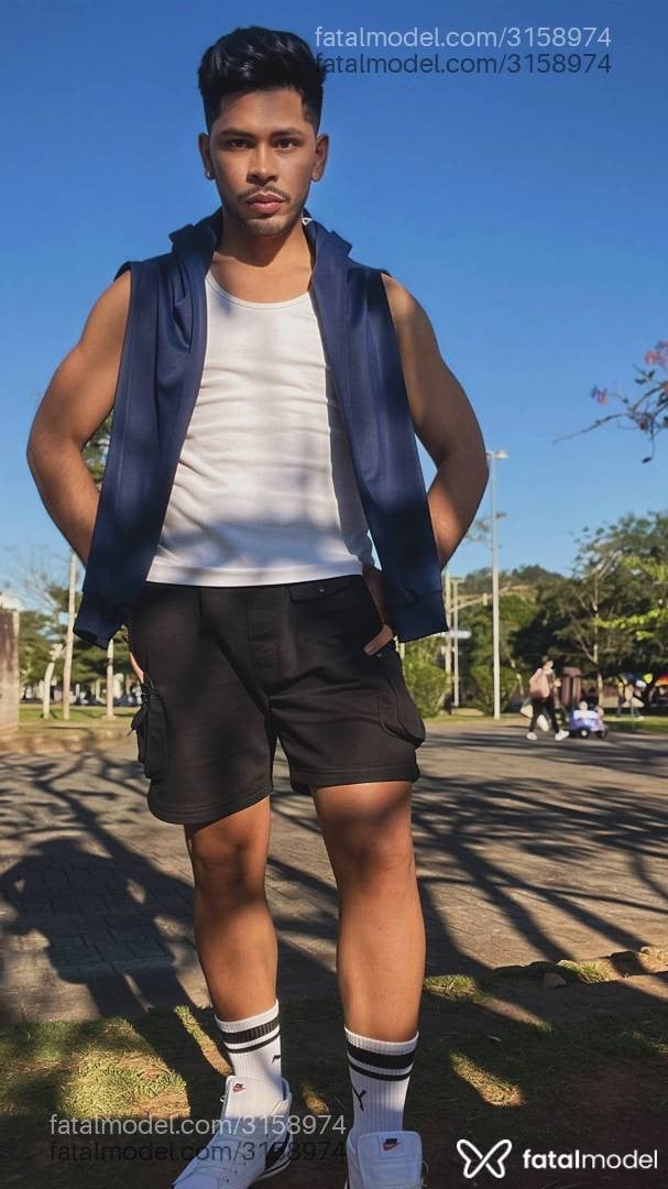 Acompanhante homem morena (o) de olhos pretos - Lucas