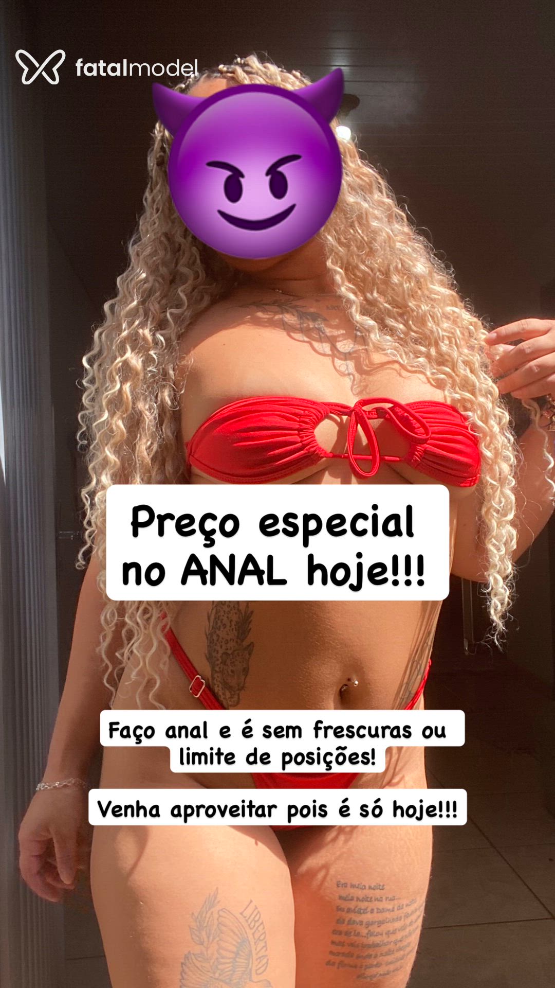 Acompanhante mulher morena (o) de olhos castanhos - Luna