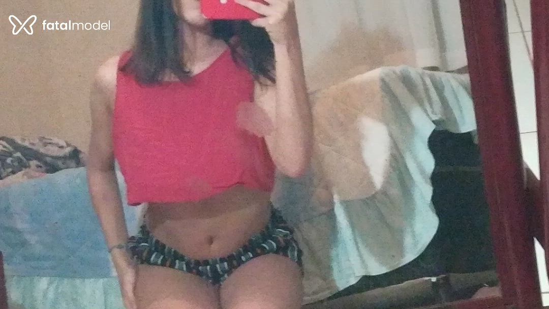 Acompanhante mulher trans com cabelo castanho de olhos castanhos - Mirla Valentina