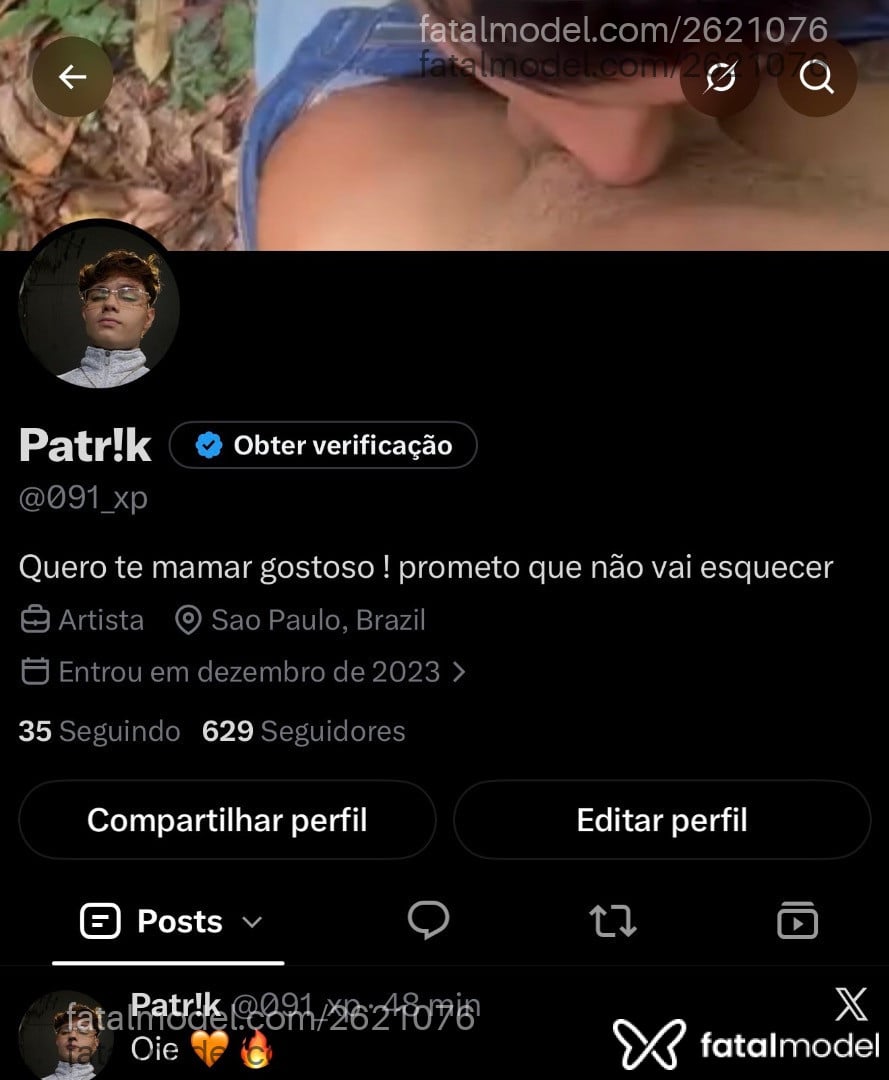 Acompanhante homem com cabelo castanho de olhos verdes - Edu