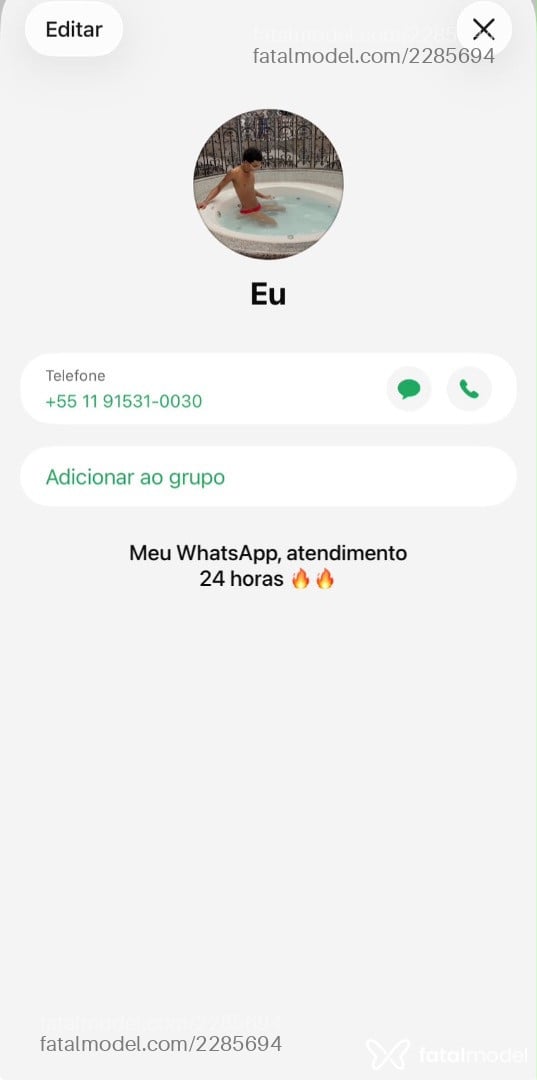 Acompanhante homem com cabelo castanho de olhos castanhos - Kauan