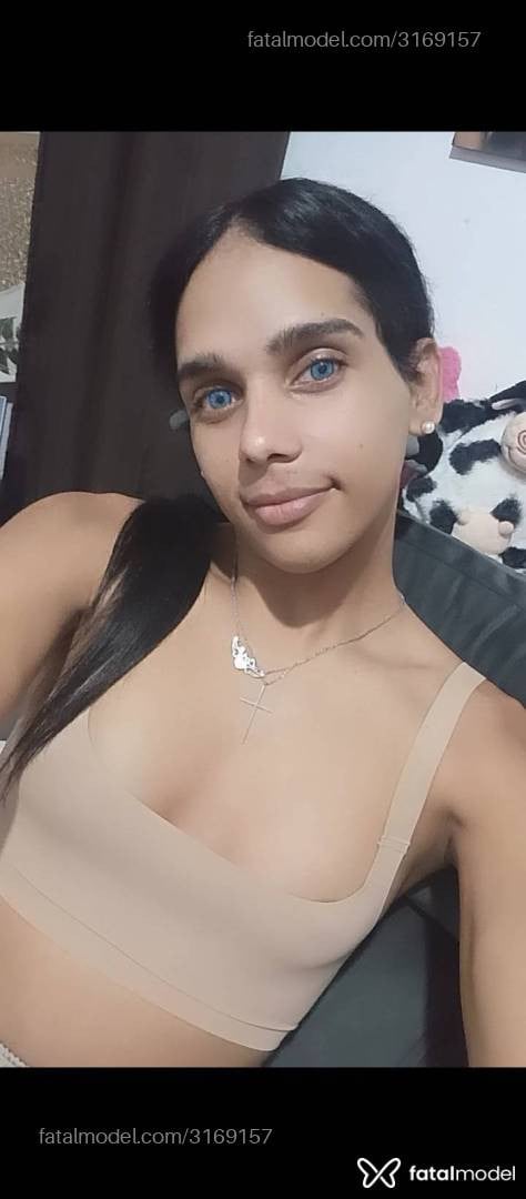 Acompanhante mulher trans morena (o) de olhos pretos - Mulatabrazil