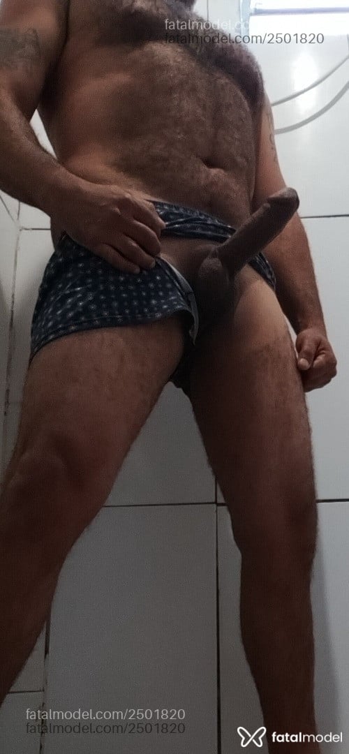 Acompanhante homem com cabelo grisalho de olhos castanhos - Pintudo