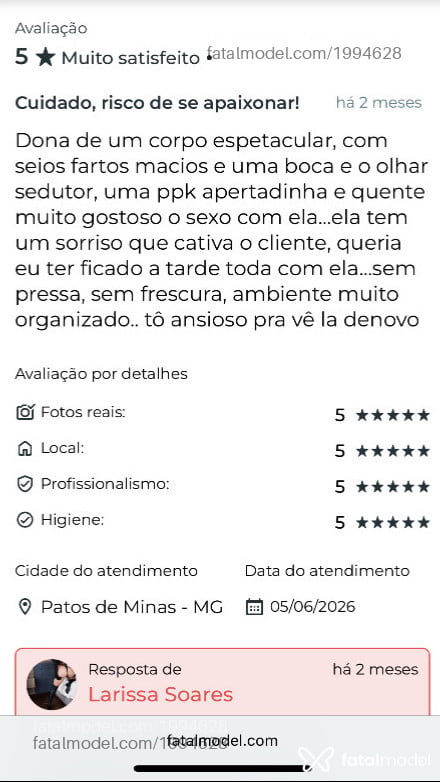 Acompanhante mulher loira (o) de olhos castanhos - Larissa Soares