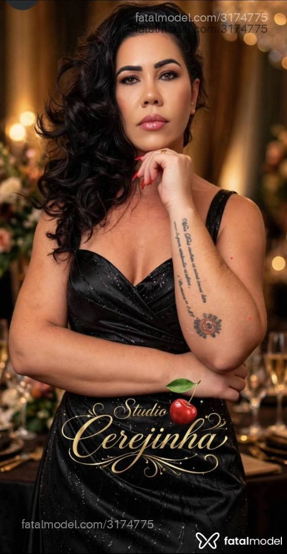 Acompanhante mulher com cabelo castanho de olhos castanhos - Cerejinhaa