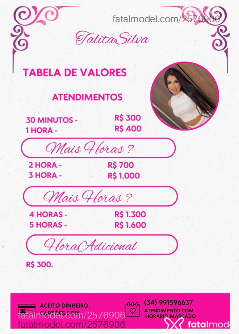 Acompanhante mulher morena (o) de olhos pretos - Talita Silva
