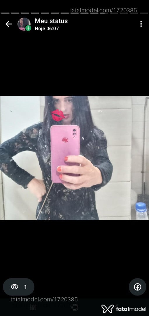 Acompanhante mulher trans morena (o) de olhos castanhos - Lauana