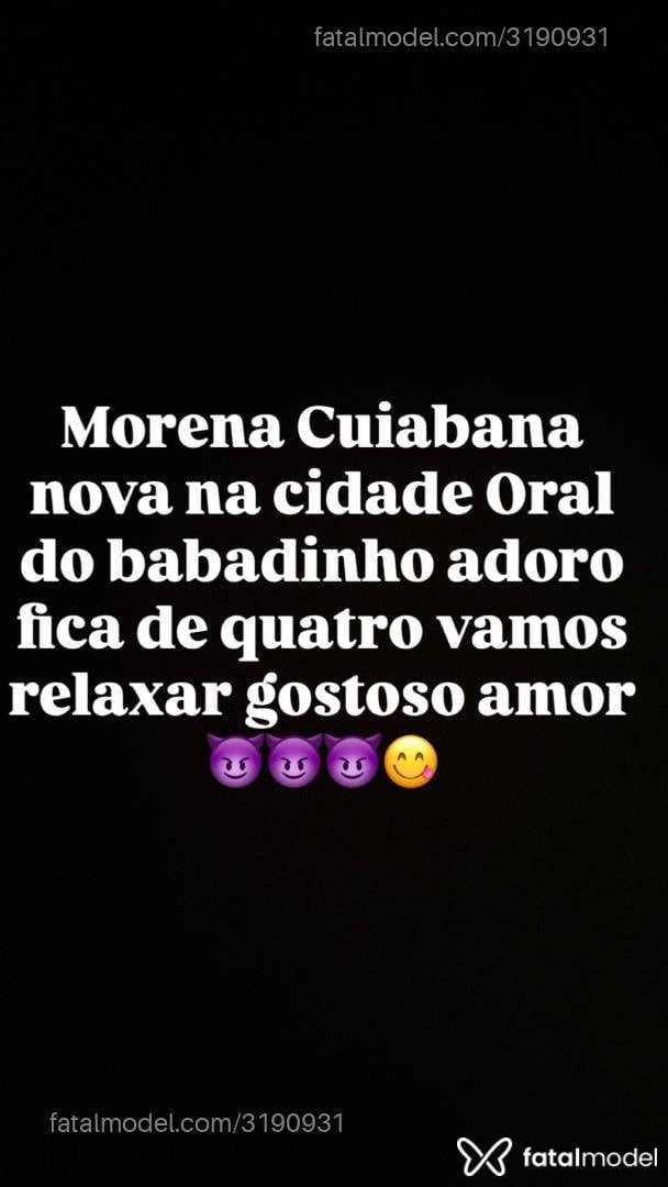 Acompanhante mulher morena (o) de olhos castanhos - Leticia