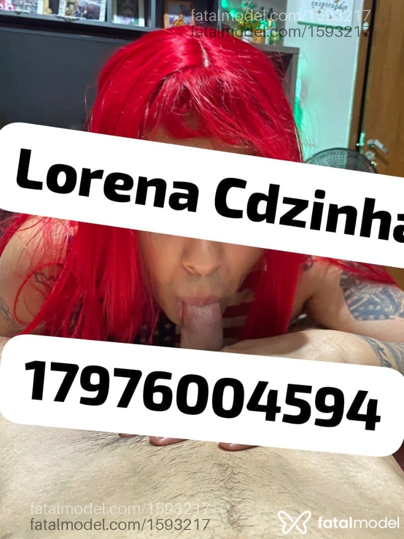 Acompanhante mulher trans ruiva (o) de olhos castanhos - Lorena Karvalho