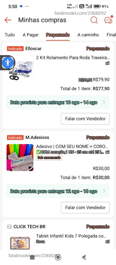 Acompanhante mulher morena (o) de olhos castanhos - Tifanny