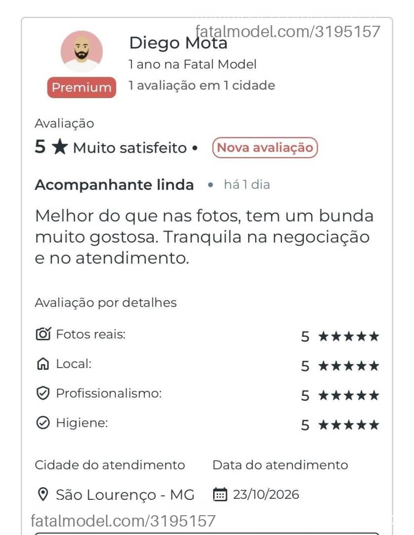 Acompanhante mulher morena (o) de olhos pretos - Laíis