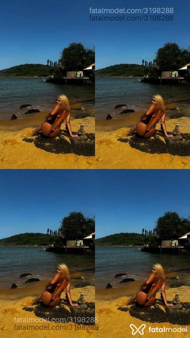 Acompanhante mulher loira (o) de olhos castanhos - Sasha
