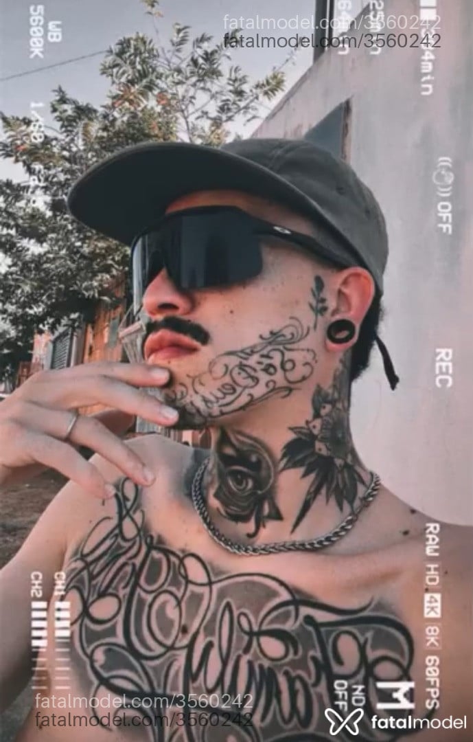 Acompanhante homem morena (o) de olhos pretos - Tyler