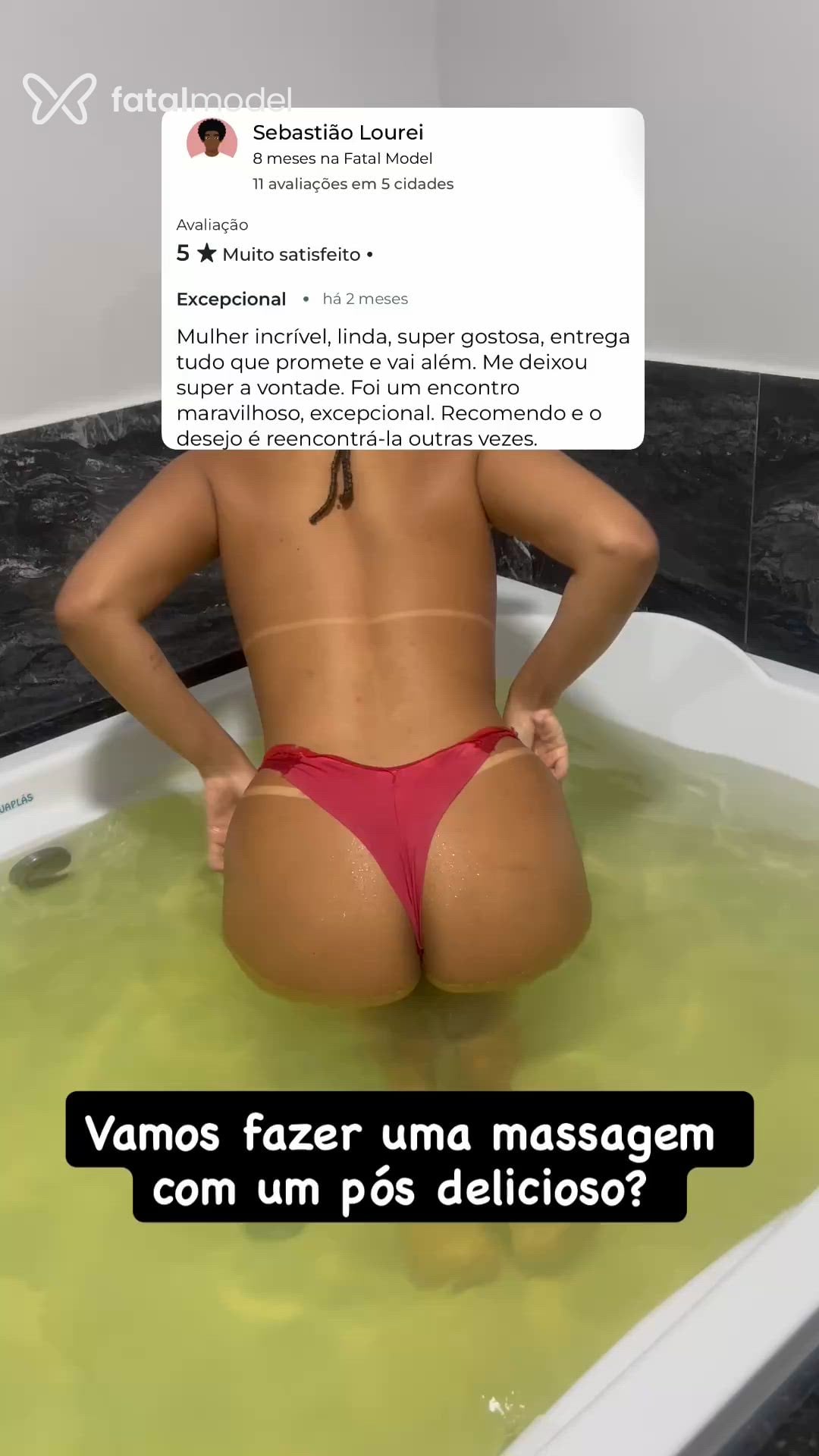 Acompanhante mulher morena (o) de olhos castanhos - Maria