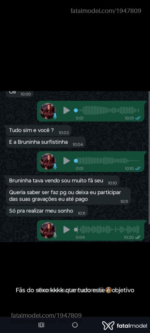 Acompanhante mulher com cabelo castanho de olhos castanhos - Bruninhaasurfis