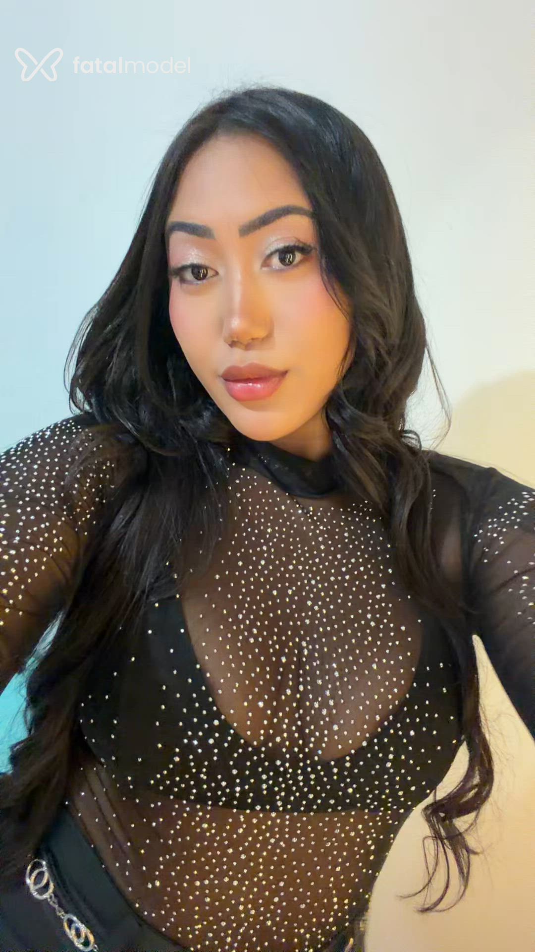 Acompanhante mulher trans morena (o) de olhos pretos - Melissa Angell