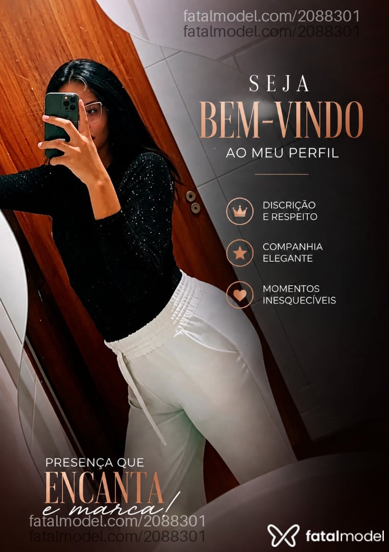 Acompanhante mulher trans morena (o) de olhos castanhos - Raphaella Silveira