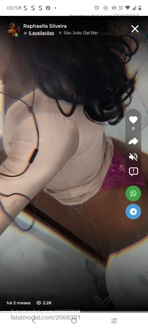 Acompanhante mulher trans morena (o) de olhos castanhos - Raphaella Silveira