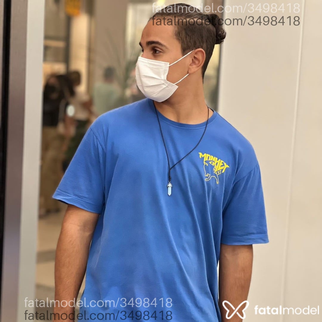 Acompanhante homem com cabelo castanho de olhos castanhos - Kaiky