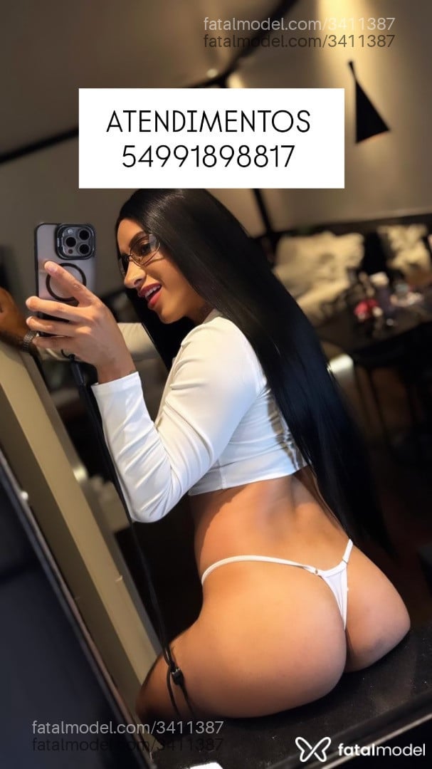 Acompanhante mulher trans morena (o) de olhos castanhos - Patricia
