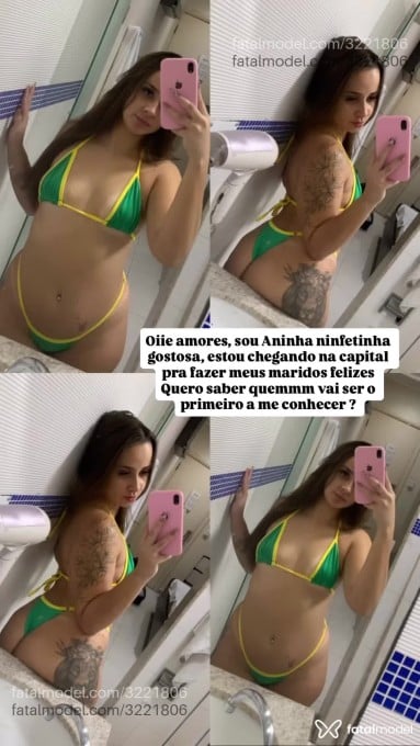 Acompanhante mulher loira (o) de olhos castanhos - Ana Beatriz