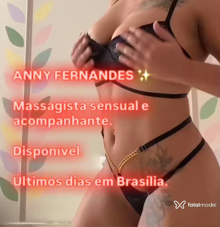 Acompanhante mulher com cabelo castanho de olhos castanhos - Anny Fernandes