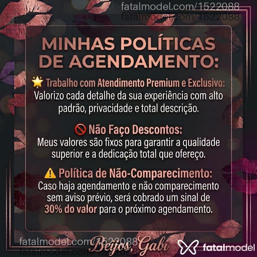 Acompanhante mulher morena (o) de olhos castanhos - Gabriella