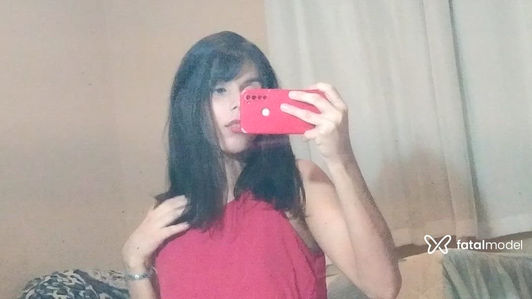 Acompanhante mulher trans com cabelo castanho de olhos castanhos - Mirla Valentina