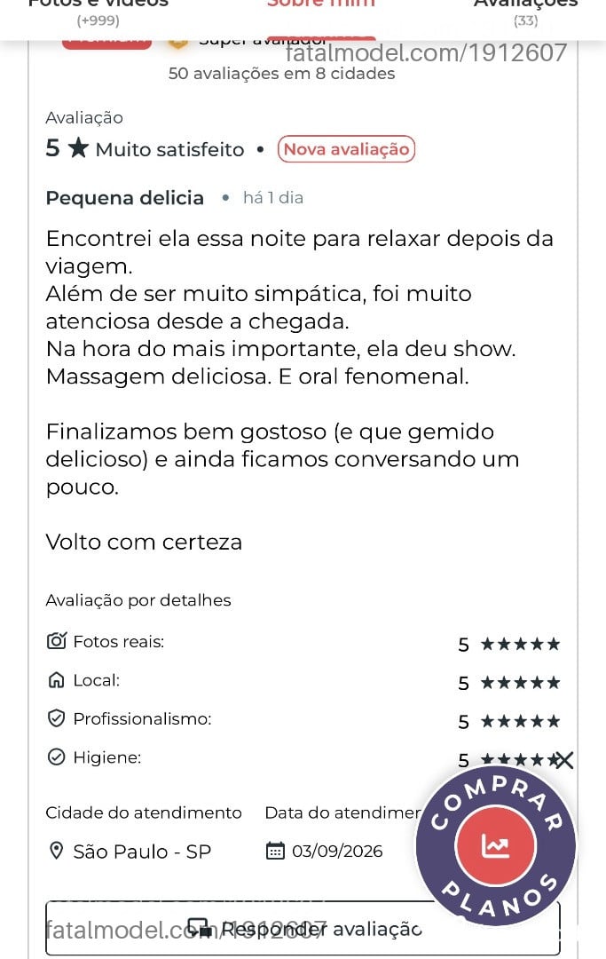 Acompanhante mulher morena (o) de olhos castanhos - Lavinia frança