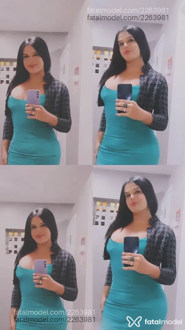 Acompanhante mulher trans morena (o) de olhos pretos - Gabriela Sampaio