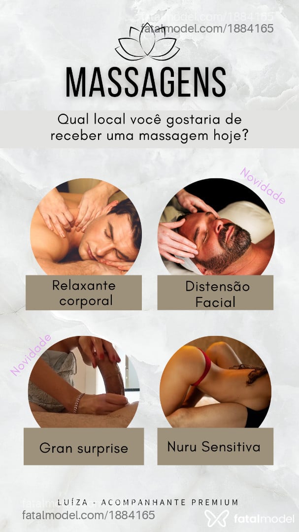 Acompanhante mulher com cabelo castanho de olhos castanhos - Luíza Graciela