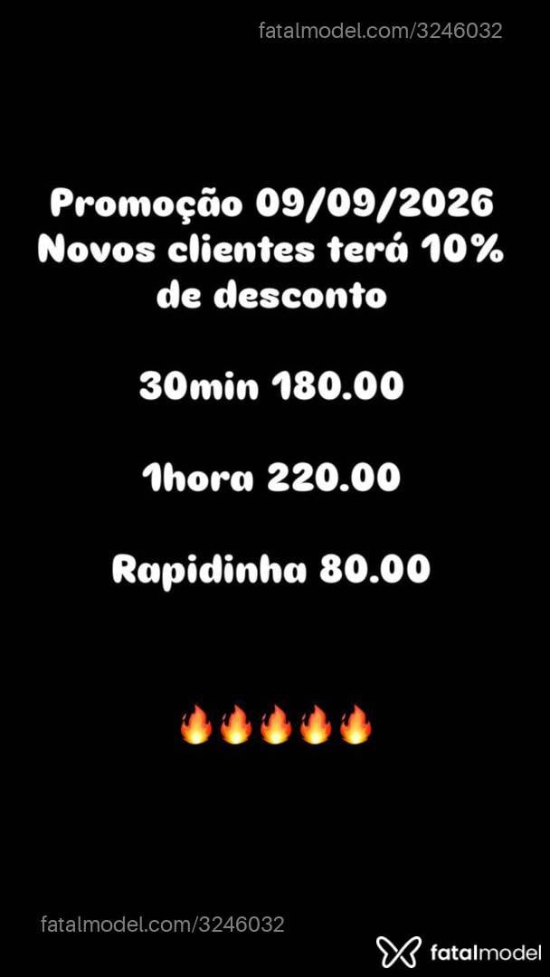 Acompanhante mulher morena (o) de olhos castanhos - Jujulia