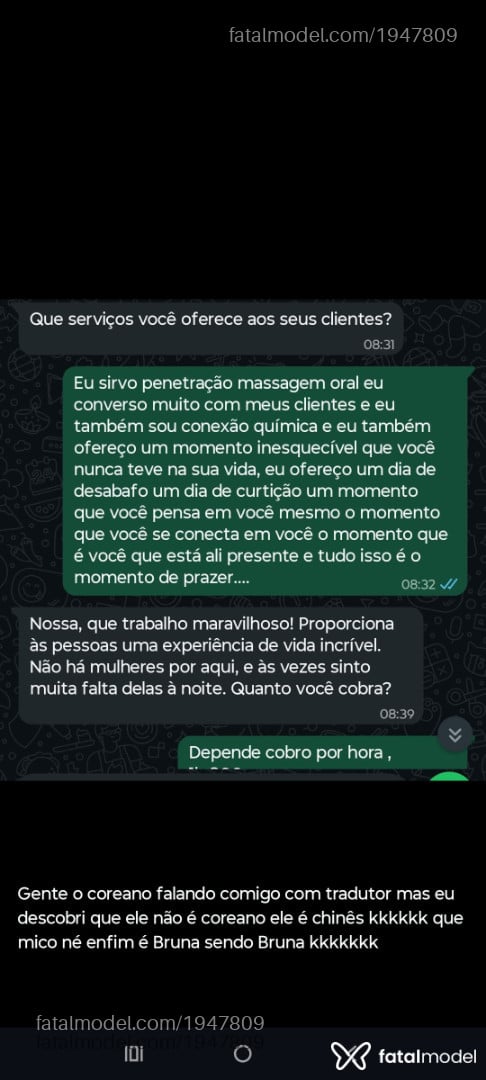 Acompanhante mulher com cabelo castanho de olhos castanhos - Bruninhaasurfis