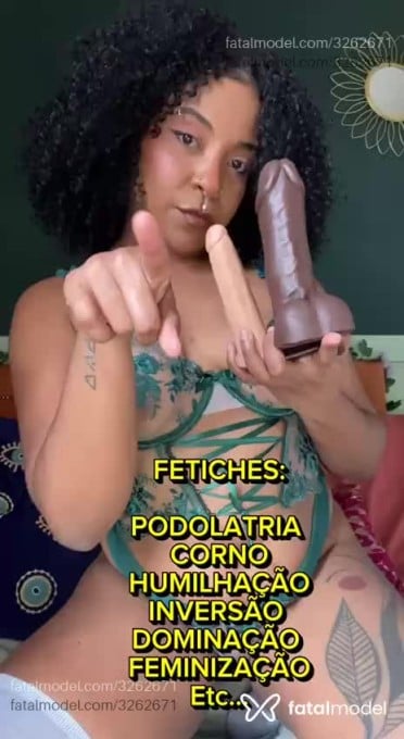 Acompanhante mulher com cabelo castanho de olhos castanhos em Virtual - Fox Fetish