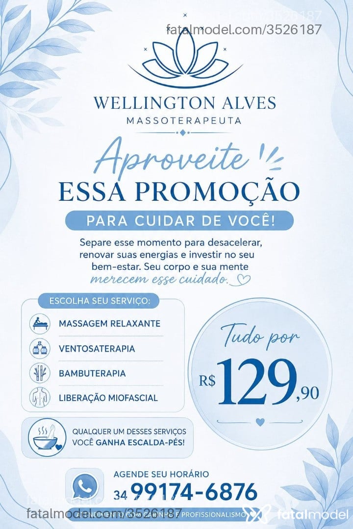 Acompanhante homem morena (o) de olhos castanhos - Wellington Executi
