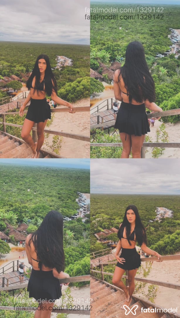 Acompanhante mulher trans morena (o) de olhos castanhos - Jade