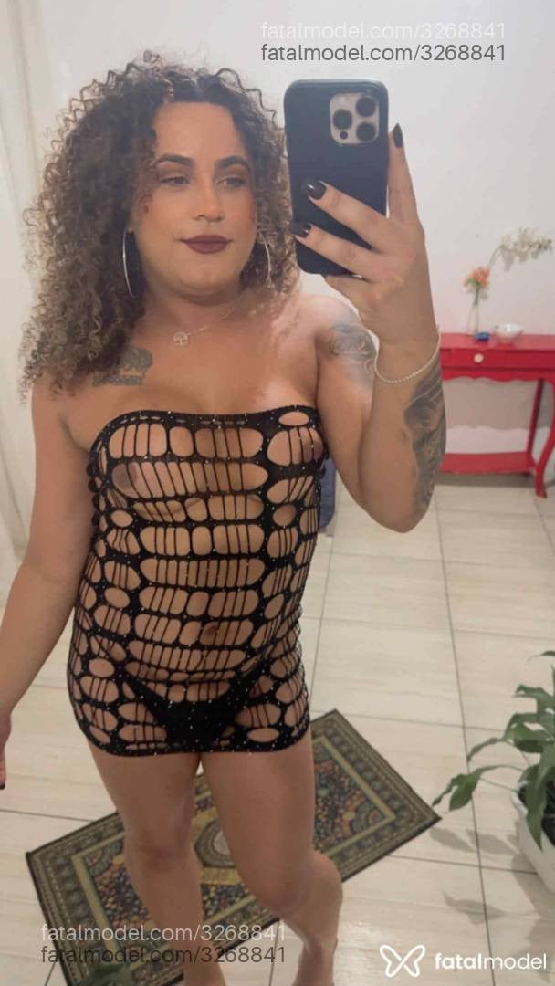 Acompanhante mulher trans com cabelo castanho de olhos castanhos em São Leopoldo - Rebeca