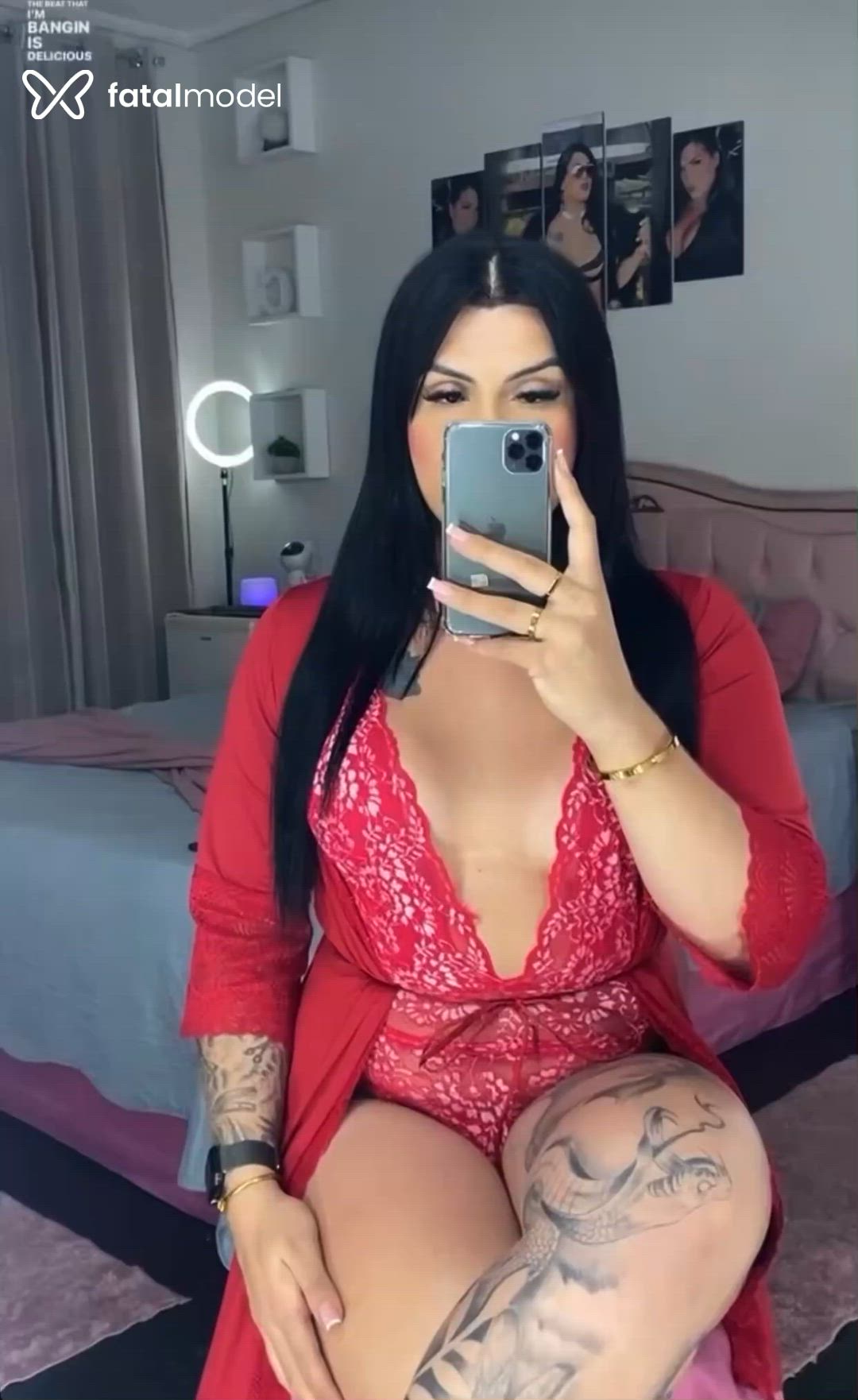 Acompanhante mulher trans morena (o) de olhos castanhos - Jamilly Coelho