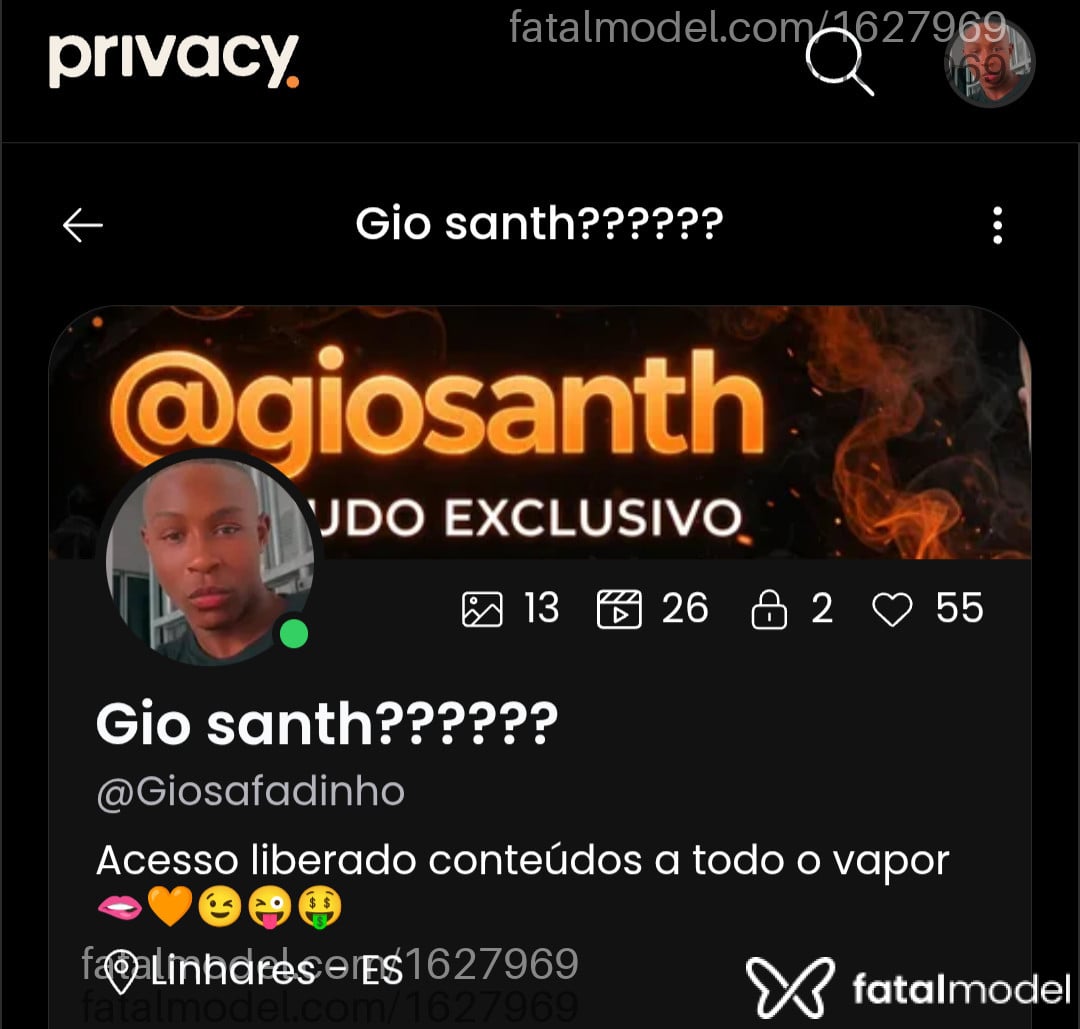 Acompanhante homem com cabelo castanho de olhos pretos - Gio santh