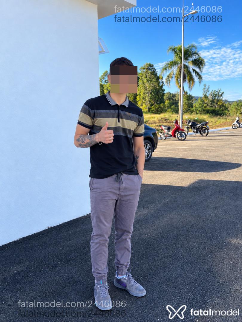 Acompanhante homem morena (o) de olhos castanhos - Guilherme