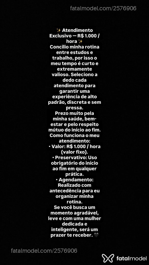 Acompanhante mulher morena (o) de olhos pretos - Talita Silva