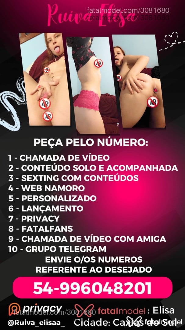 Acompanhante mulher ruiva (o) de olhos verdes - Elisa