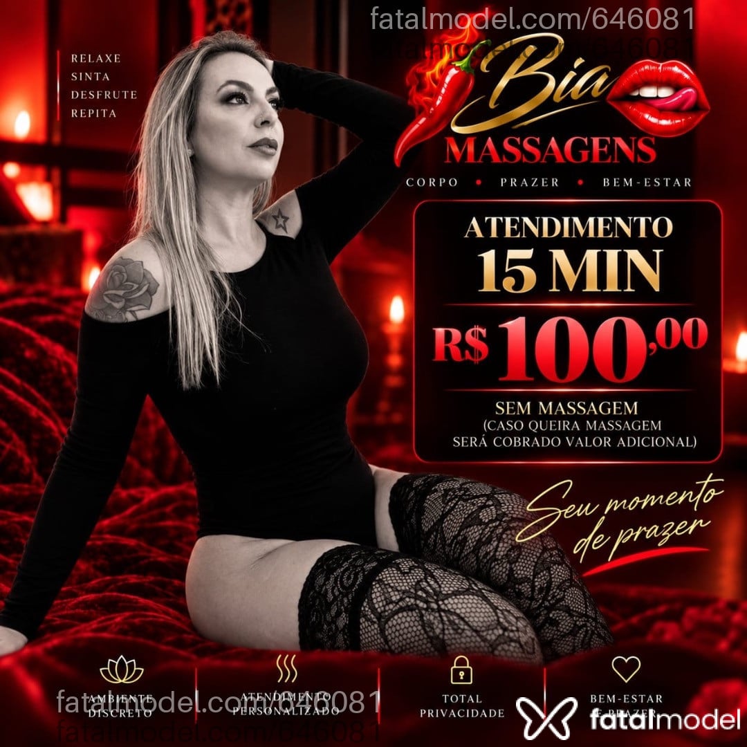 Acompanhante mulher loira (o) de olhos castanhos - Bia Prado